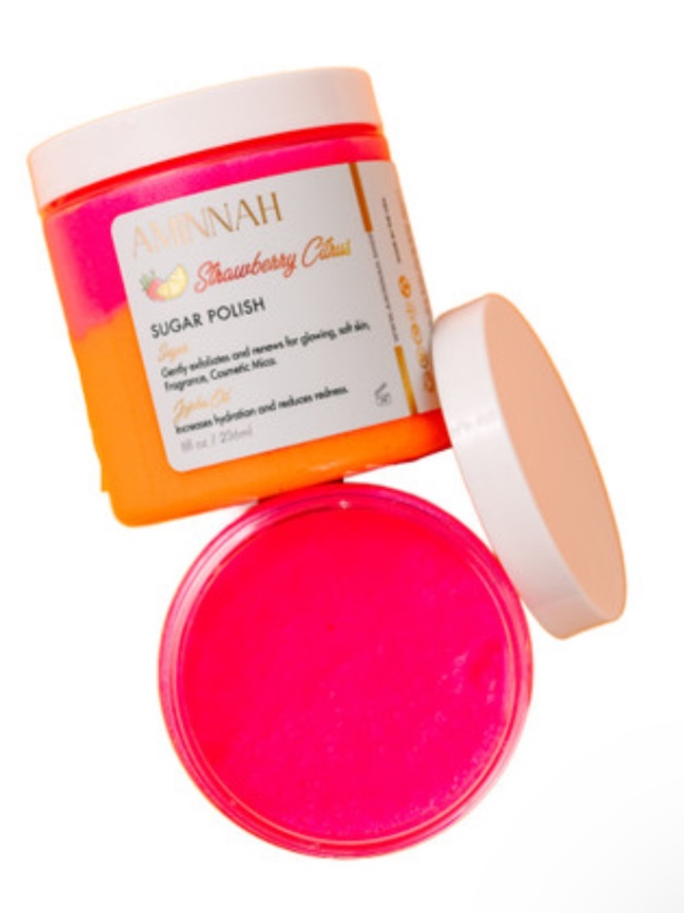 Strawberry Citrus Sugar Scrub by Aminnah